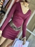 Vestido Cuello V