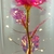 Rosa Encantada de Flor Eterna com Lousa e Luz - Matias