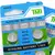 Kit 10 uni Bateria Alcalina Cartela LR44 1,5V Alta Performance