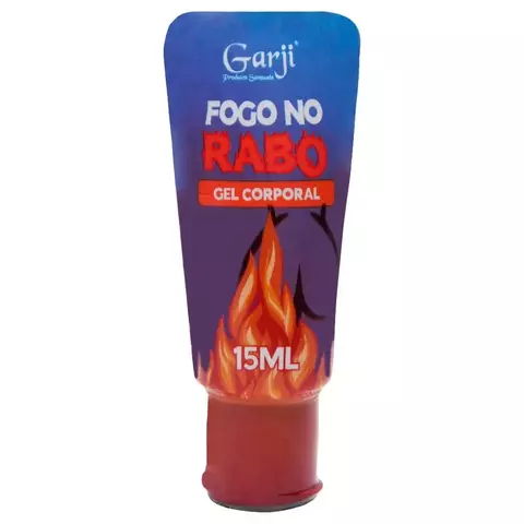Fogo No Rabo Lubrificante Anal 15Ml Garji