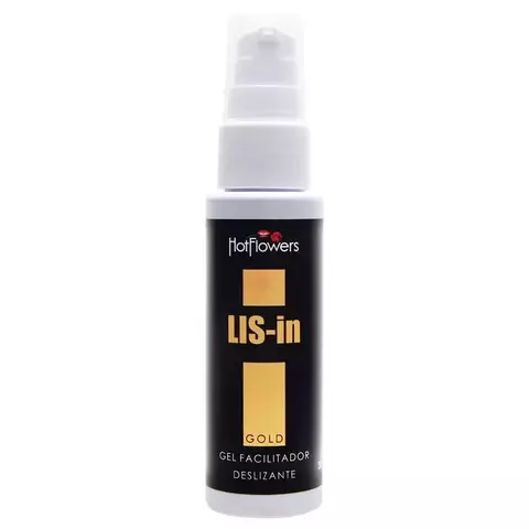 Lis-In Gold Gel Anal Facilitador 30G Hot Flowers