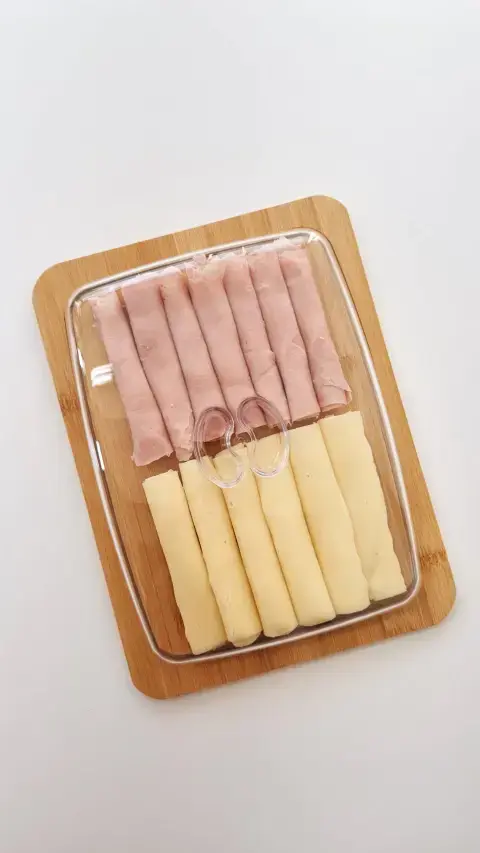 Porta Frios bandeja de Bambu e tampa de acrílico