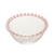 Bowl de Cristal Coração Borda Rosa 14cm - Lyor - comprar online