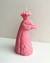 Vela Decorativa Parafina Pavão Rosa 20cm - Mart - comprar online