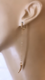 BRINCO ARGOLA COM CORRENTE PINGENTE DE DENTE Carla L dourado - comprar online