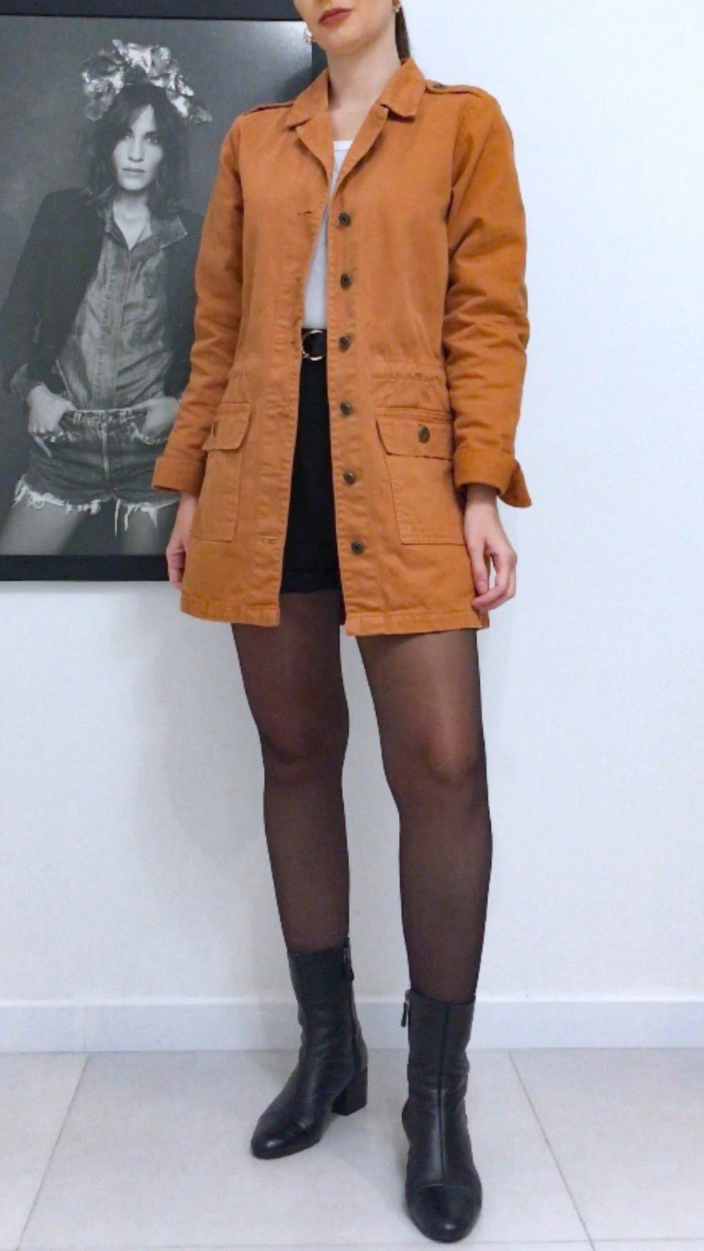 Parka de sarja Sui Generis