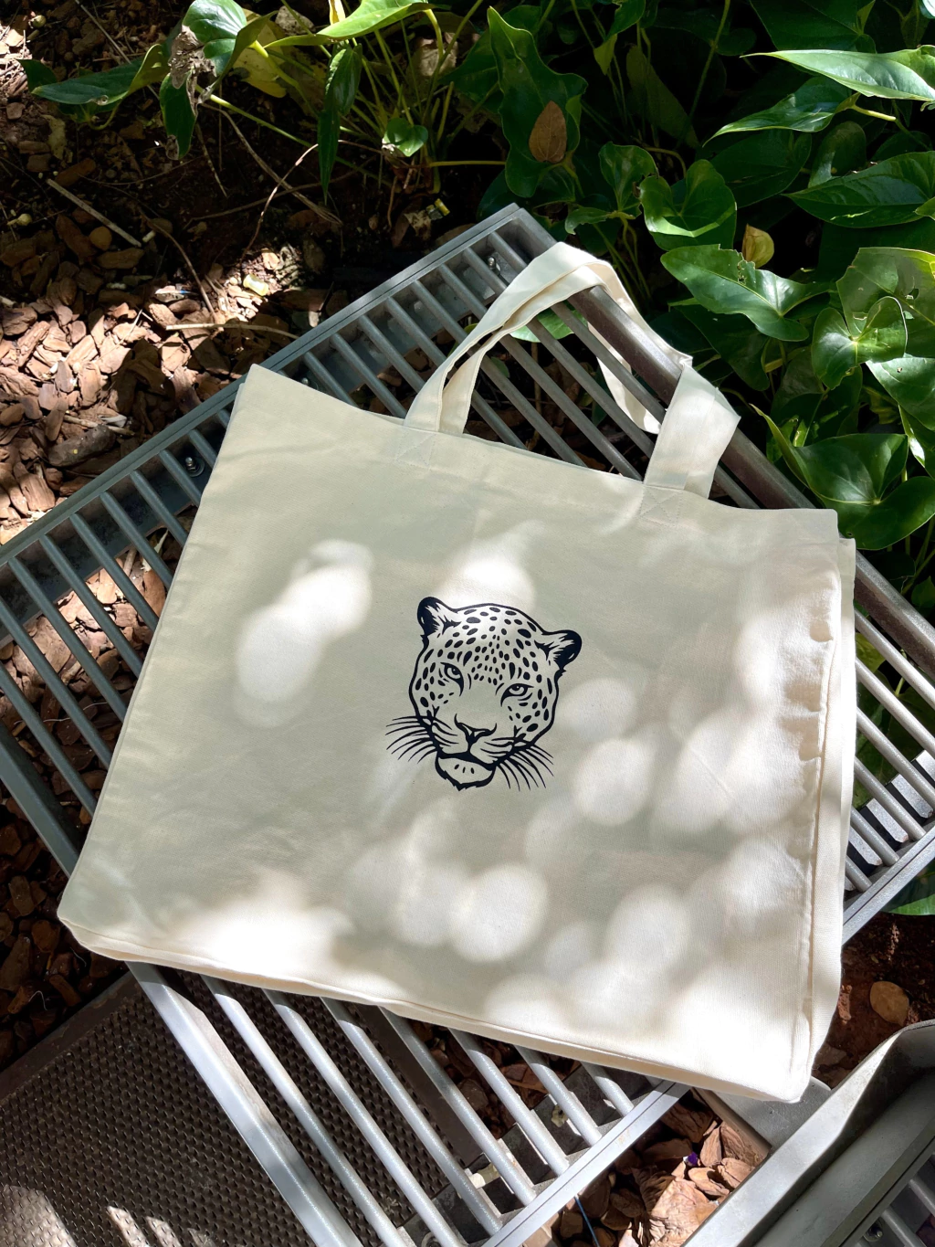 Bolsa Ecobag em Lona de Algodão - Tigre