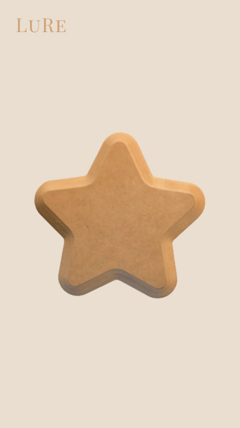 CONTRAMOLDES MDF ESTRELLA - CHICA