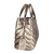 Bolsa Feminina NYT 2615 by Maira Octaviano 100% Couro Metalizada Matelassada Roma Ouro Velho M - loja online