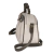 Bolsa Feminina NYT 2657 by Maira Octaviano 100% Couro Bolonha Off White com Verde M - NYTTE | Loja de Bolsas Malas e Acessórios de Viagem