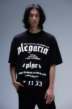 Remera Oversize Orar Plegaria 0830 - comprar online