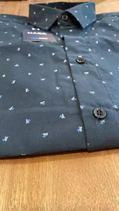 CAMISA ESTAMPADA BUCKER " BASICOS ARGENTINOS" (0518) - tienda online