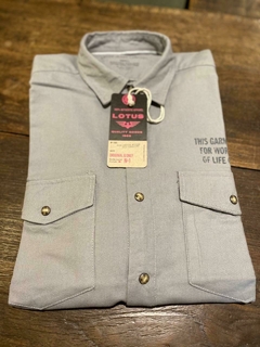 CAMISA VIYELA ESTAMPADA ARGEL (0579)
