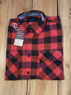 CAMISA CON BOLSILLOS AARON (0520) - q32