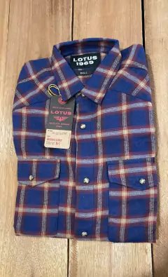 CAMISA LOTUS VIYELA WEASLEY (0364) - comprar online