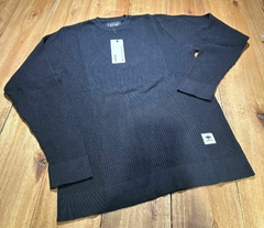 Sweater Punto Cuadrille Negro 0984