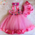 Imagem do Vestido Borboletas em Rosa (Código: 00127)