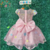Vestido "Doce Encanto Rosa" (Código: 00327) - Atelie Nanci Souza