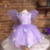 Vestido Lilás Delicadeza das Fadas (Código: 00206) - Atelie Nanci Souza