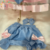 Vestido Azul Celestial E Rosa Encantado (código: 00234) - loja online