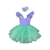 Vestido Sereia Encantada (código: 00184) na internet