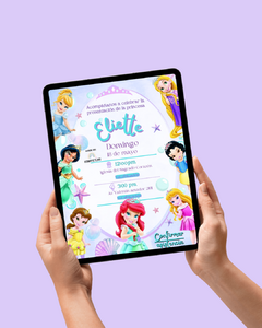 Princesas Toddle - Konffeti.mx
