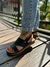 Sandália Flatform - New Face - Couro Legitimo na internet