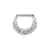 Clicker hojas y strass