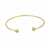 Bracelete C/ Ponta Bola Elegance