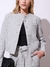 Jaqueta bomber tweed com brilho - Cordoce - comprar online