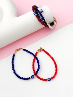 Pulsera ojo turco perla en internet