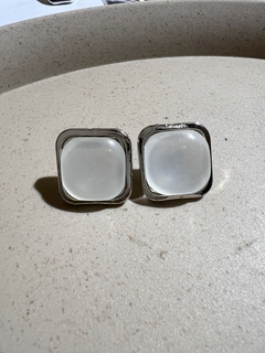 Aros perla Lila