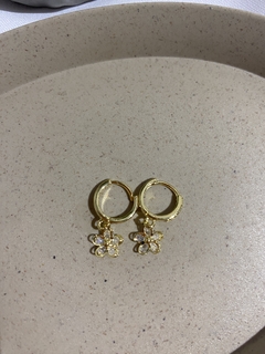 Aros micropave FLOR - comprar online