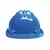 Casco Dermacare de intervalos color azul