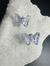 AROS DE PLATA MARIPOSA