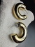 AROS CHUNKY DORADOS CURVOS - comprar online
