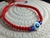 PULSERA HILO CHINO OJO TURCO BLANCO en internet