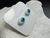 AROS DE PLATA OJOS TURCOS 8 MM - comprar online