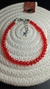 PULSERA CRISTAL AIMARÁ ROJA - comprar online