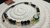 PULSERA PROTECCIÓN OJO TURCO VITRO VERDE