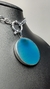 COLLAR MEDALLÓN ÁGATA AZUL - AIMARÁ - TIENDA DE COMPLEMENTOS