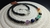 Imagen de COLLAR 7 CHAKRAS CON PIEDRAS NATURALES NEGRO 45 CM