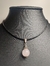 COLLAR BOLITA CUARZO ROSA