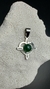 DIJE NUDO DE BRUJA AQ CON PIEDRA AGATA VERDE - comprar online