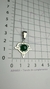 DIJE NUDO DE BRUJA AQ CON PIEDRA AGATA VERDE - tienda online