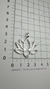 DIJE FLOR DE LOTO PREMIUM CON BAÑO DE PLATA Y PIEDRA CUARZO CRISTAL - tienda online