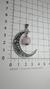Imagen de DIJE LUNA CON CUARZO ROSA