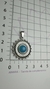 DIJE FIORE CON ÁGATA AZUL - tienda online