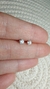 AROS DE PLATA MINI STRASS - comprar online