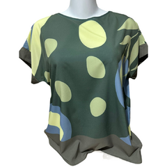 BLUSA ESTAMPADA MANGA CURTA